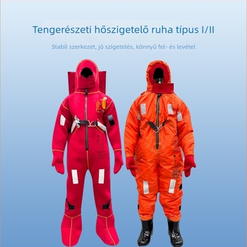 Tengeri hőszigetelt ruházat és mentőruha, Blue Rain, Dfb-II típus, CCS tanúsítvány