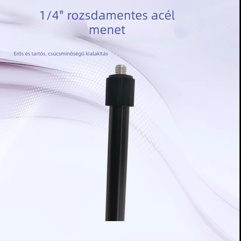 94 cm-es alumíniumötvözetű kiterjesztő kar GoPro akciókamerahoz – utazási élő közvetítés, telefonos szelfi