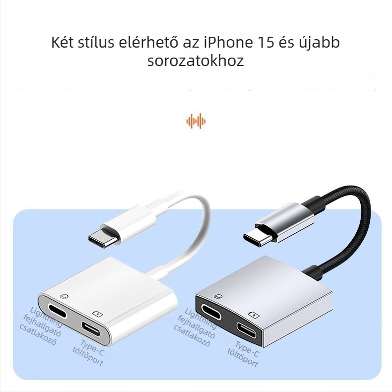 Hengweiyi Type-C adapter, modell 160-161, kompatibilis a 15-ös sorozatú eszközökkel USB-C interfész használatával