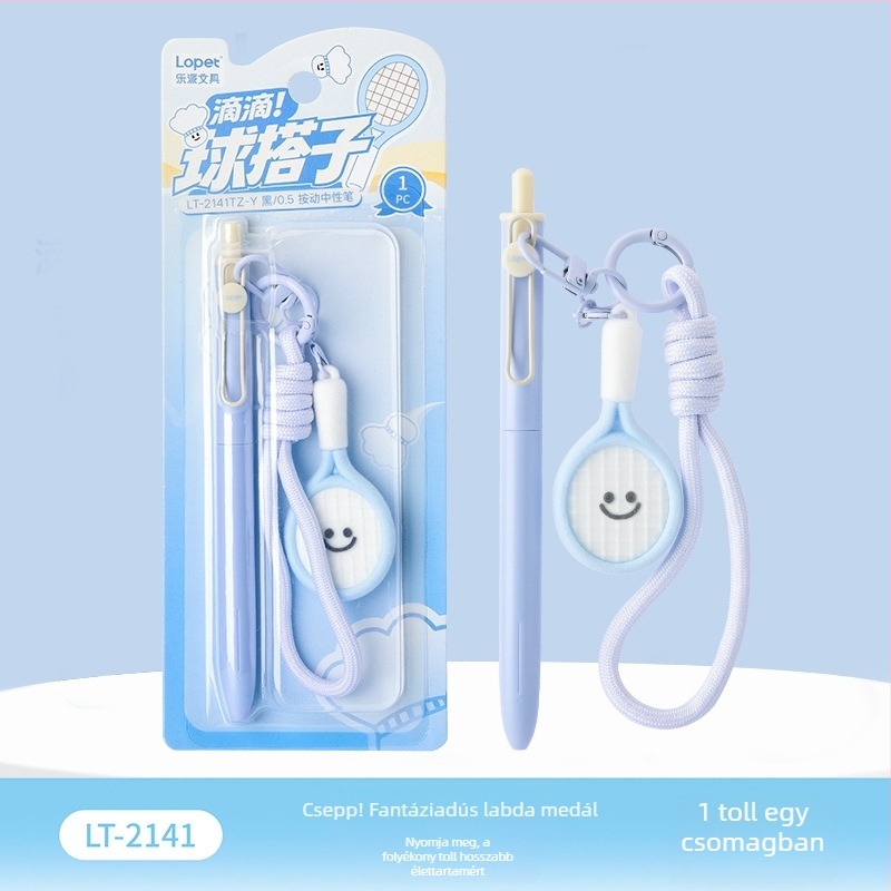 Gél toll Lepai Didi Ball Match ST csúccsal, műanyag test, nyomógombos mechanizmus