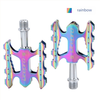 Litepro LP bearing pedál – alumíniumötvözet összecsukható kerékpár pedál, DU csapágy, kompatibilis összecsukható, hegyi és országúti kerékpárokhoz