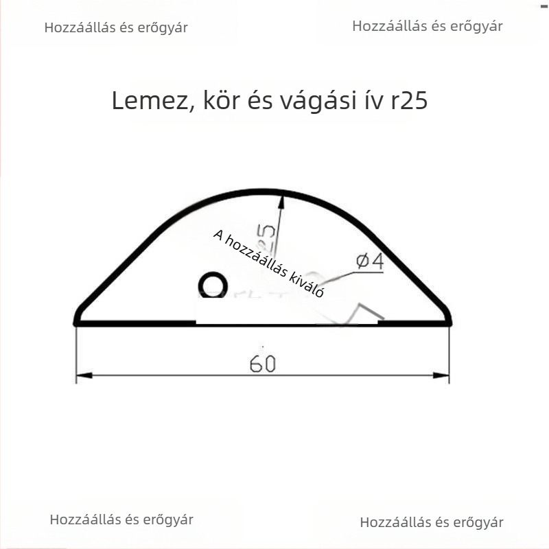 Ágy sarkvédő rozsdamentes acélból, krómozott fényes felülettel, testreszabható – Caisi