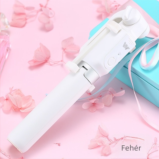 Bluetooth Selfie Stick háromlábú WS-SQB645B – Alumínium ötvözet, Távirányító, Univerzális stílus, Testreszabás elérhető