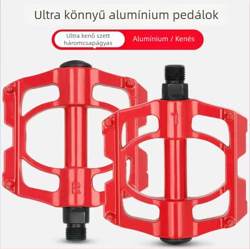 XW hegyi kerékpár csapágypedálok, alumíniumötvözet, háromcsapágyas, Modell: 14MM, kompatibil: összecsukható kerékpár, országúti kerékpár és power kerékpár