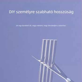 Áttetsző sarokvédő szalag - asztal és fal védelmére, Father Shield, Taizhou eredet, csomagolás 50 db