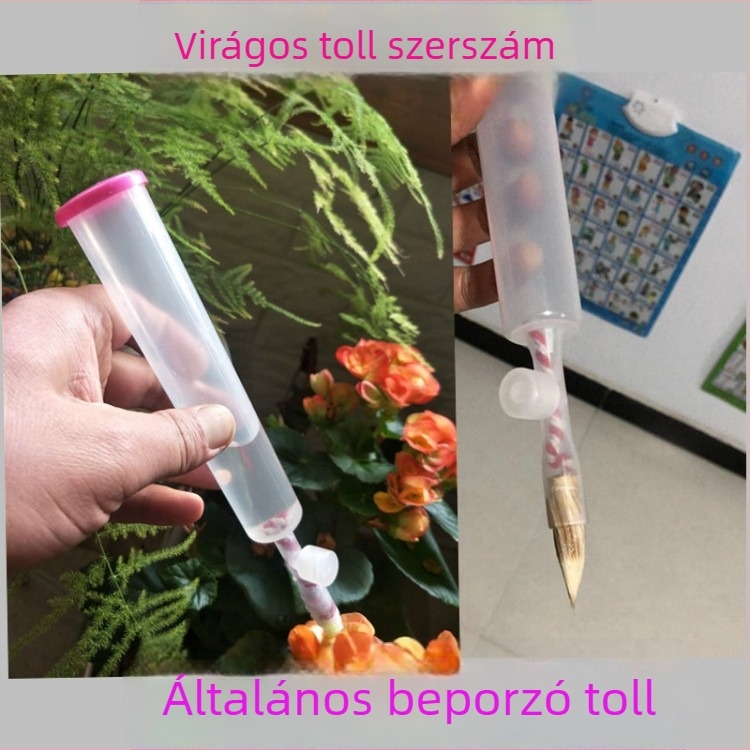 Pontozó toll a virágporozáshoz paradicsom, uborka és padlizsán számára - Kézi alkalmazás, Helyi termék, Márka: Egyéb, Anyag: Lásd leírás