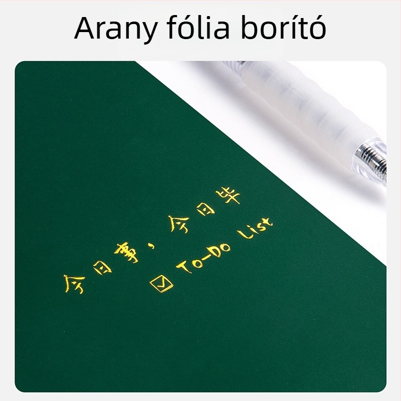 Xue De Le notesz: napi tervező TODOLIST-tal, napi feladatlista, minimalist stílus, cérnás kötés, Daolin papír 80 g, 100–200 oldal