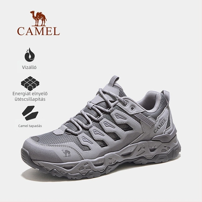 Camel uniszex túracipő – légáteresztő, könnyű, vízálló, csúszásmentes, minden szezonra