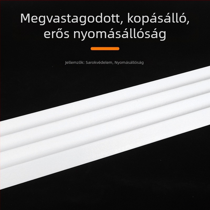 L-alakú papírsarokvédő csomagoláshoz, Kraft papírból, logómentes, testreszabható keménység