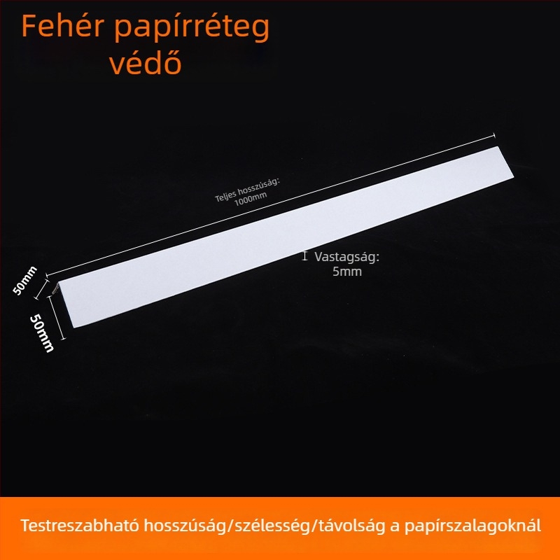 L-alakú papírsarokvédő csomagoláshoz, Kraft papírból, logómentes, testreszabható keménység