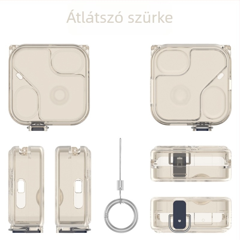 Nothing Ear(3) számára TPU védőtok, injekciós öntésű merev héj, teljes lefedettség, testreszabható stílus