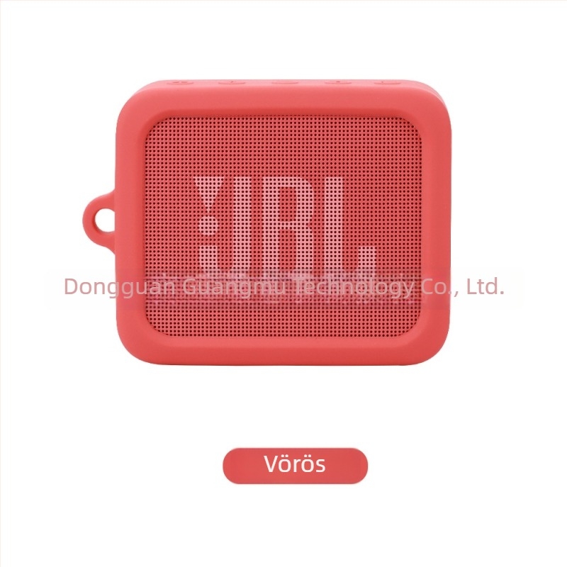 Védőtok JBL Go Essential Bluetooth hangszóróhoz — anyagok: szilikon, TPU, folyékony szilikon; gyártás: injekciós öntés; testreszabható.
