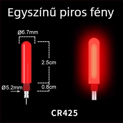 Hosszú dobású szikla horgászathoz csúszó úszó, világító, nagy méretű elektronikus úszó és vastag, feltűnő farok tartozék