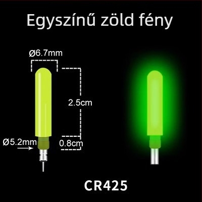 Hosszú dobású szikla horgászathoz csúszó úszó, világító, nagy méretű elektronikus úszó és vastag, feltűnő farok tartozék