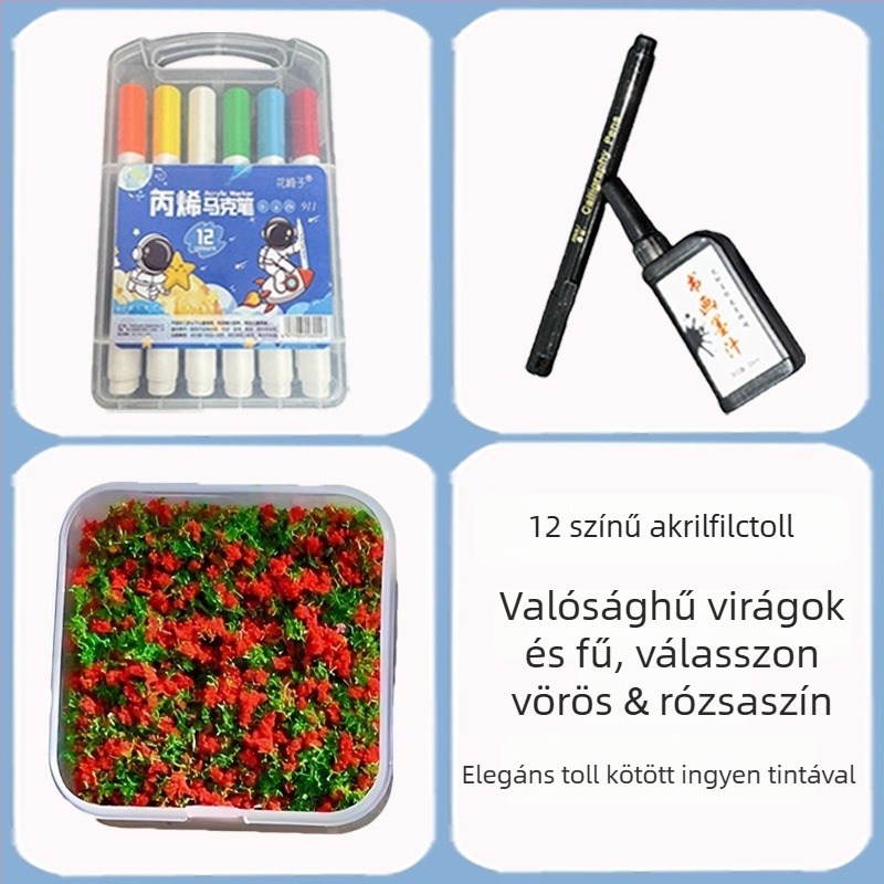 Napló szalmás papírral – PP borító, DIY készlet, márkátlan, stílus 11408890