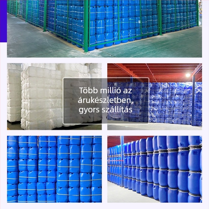 HDPE kör alakú permetező üveg blow-moldolva, külső kupakkal, 100% tiszta anyag, logó nyomtatás