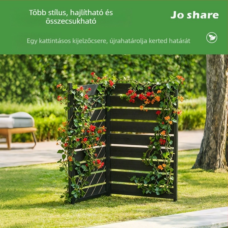 Kerti dekoráció – fa kerítés kapaszkodó rács és válaszfal a kültéri tájépítéshez | Márka Zhi xiao