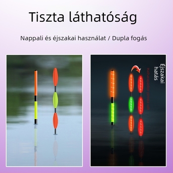 Csúszó úszó hosszú dobásokhoz, színváltó és fénylő, vastag és feltűnő elektronikus úszó sziklához