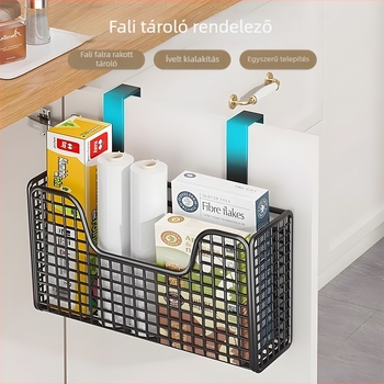 Tároló polc - Vas, 1 Réteg, Asztali telepítés, Konyha- és Fürdőszobai tárolás (BNQY40)