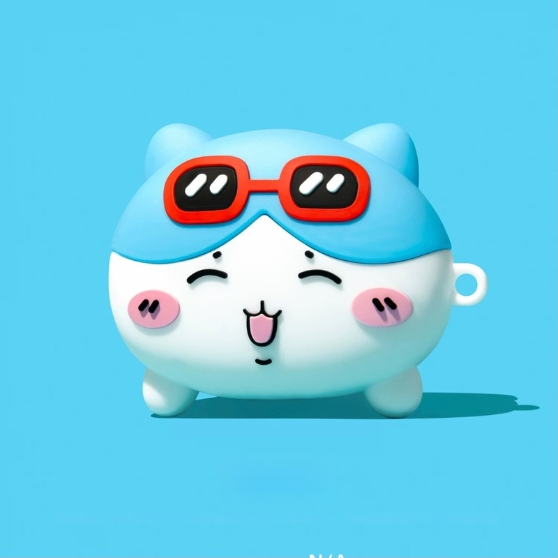 Jiyikawa szilikon védőtok AirPods Pro 3-hoz, 1/2/4 generáció – karikatúra dizájn