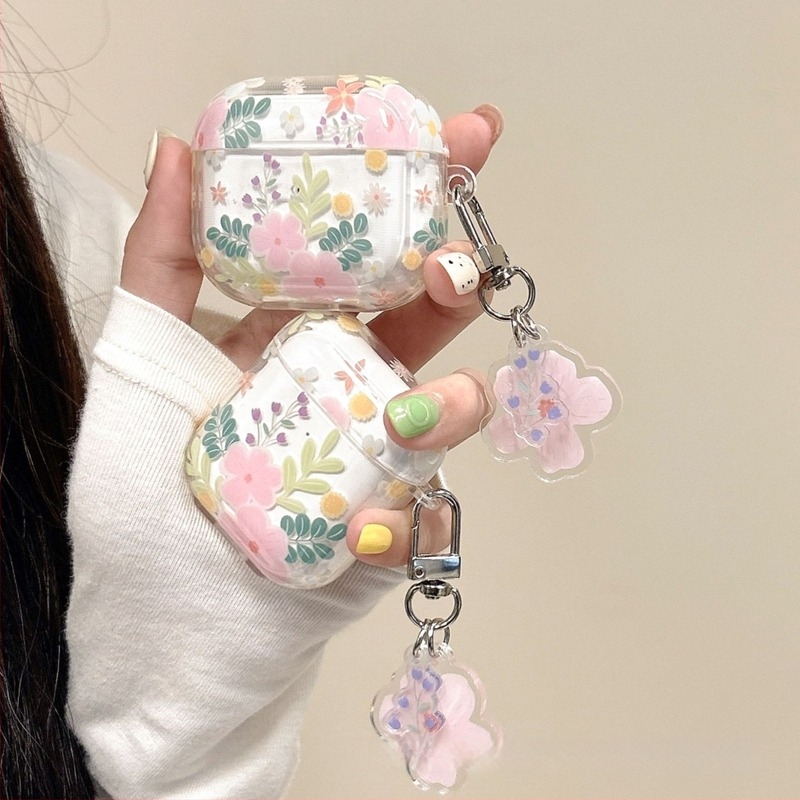 AirPods TPU puha héjvédő tok IMD díszítéssel, injekciós formázással készült, kompatibilis AirPods 1/2/3 Pro Pro2 Pro3
