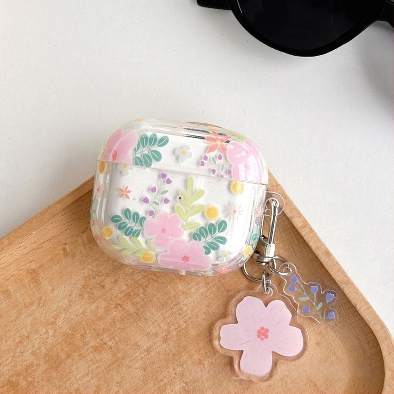 AirPods TPU puha héjvédő tok IMD díszítéssel, injekciós formázással készült, kompatibilis AirPods 1/2/3 Pro Pro2 Pro3