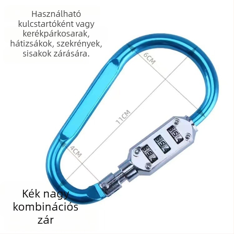 Elektromos jármű kombinációs zár sisakakasztóval, első kosárzárral és csomagtartózárral – DXs ötvözet, 88 g, elektromos autók és motorkerékpárok számára