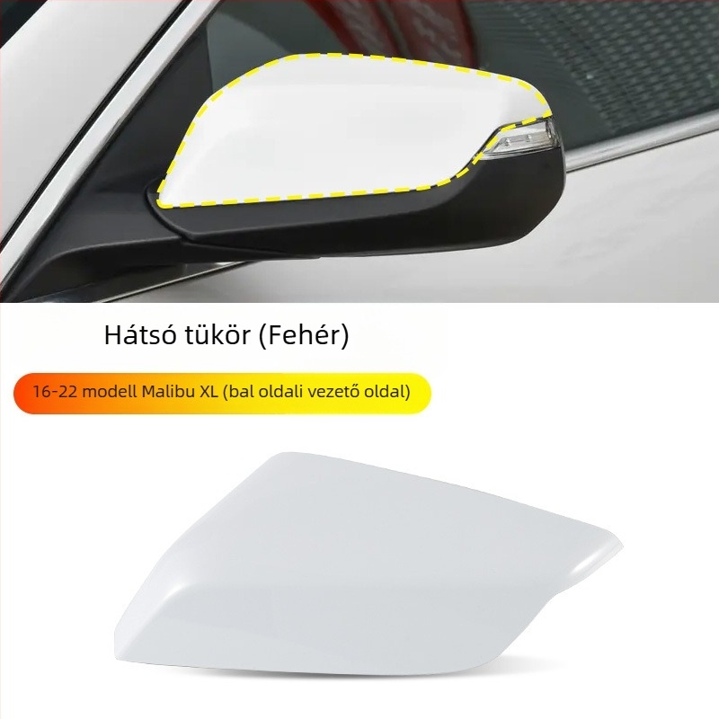 Festett külső visszapillantó tükörház Chevrolet Malibu XL-hez (2016-2022), reflektorfedél