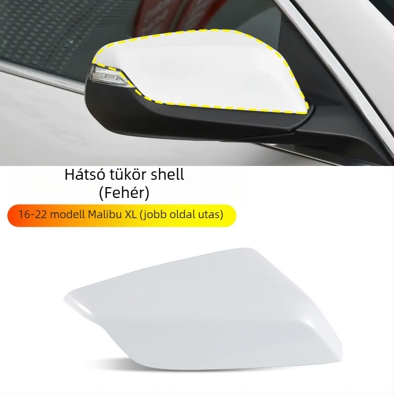 Festett külső visszapillantó tükörház Chevrolet Malibu XL-hez (2016-2022), reflektorfedél