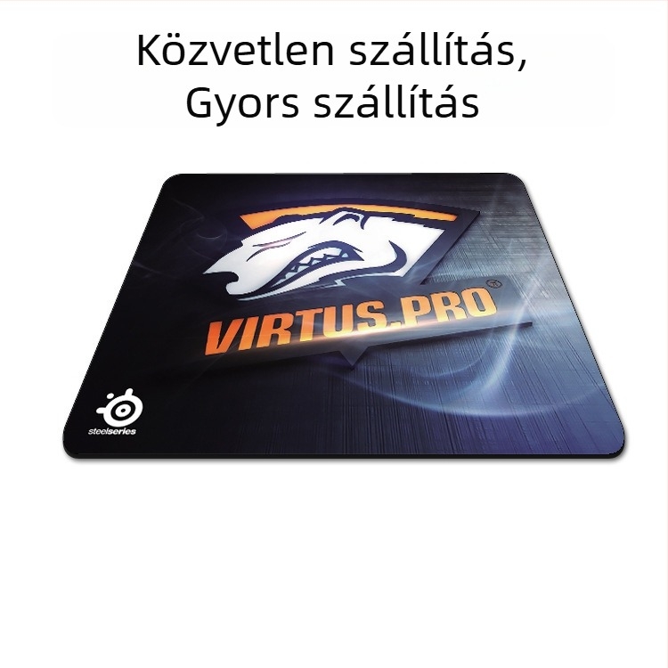 Gaming egérpad vastag szegéllyel, egyoldalas, szövetből, csuklótámasz, CS:GO, LOL és FPS játékokhoz