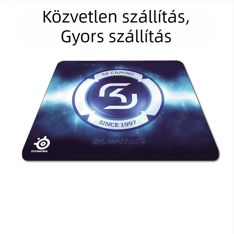 Gaming egérpad vastag szegéllyel, egyoldalas, szövetből, csuklótámasz, CS:GO, LOL és FPS játékokhoz