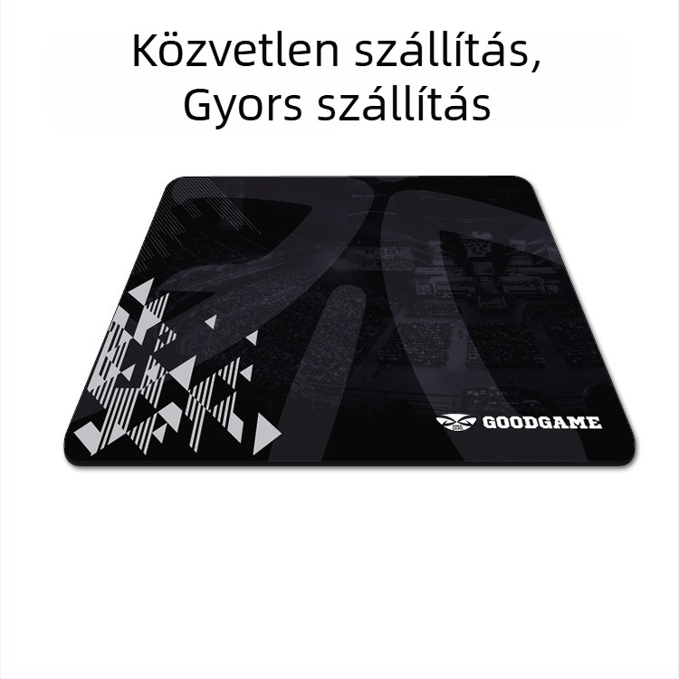 Gaming egérpad vastag szegéllyel, egyoldalas, szövetből, csuklótámasz, CS:GO, LOL és FPS játékokhoz