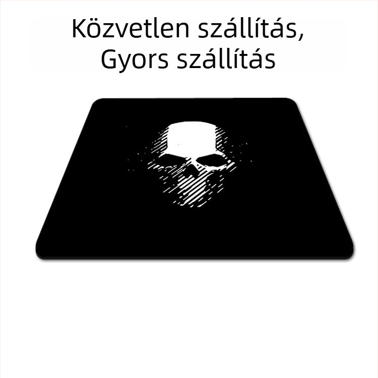 Gaming egérpad vastag szegéllyel, egyoldalas, szövetből, csuklótámasz, CS:GO, LOL és FPS játékokhoz