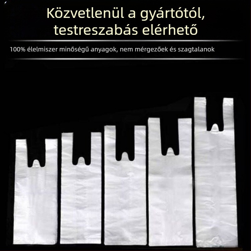 Egyszer használatos műanyag pohártaska tej-tea és szójatej pohárhoz – egy vagy két pohárhoz