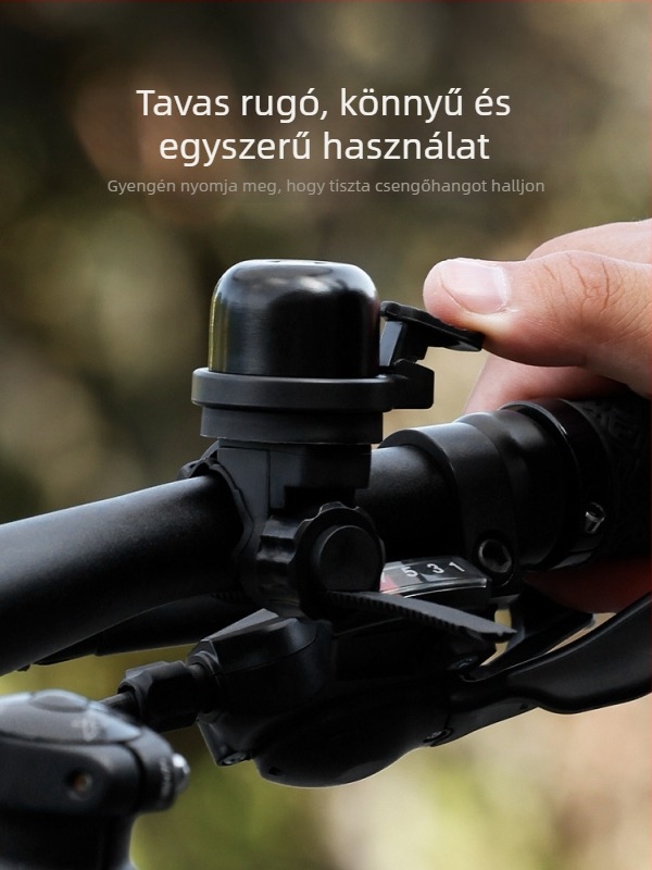 Hegyi kerékpár csengő alumíniumötvözetből, ESLNF modell 08cl0075, testreszabható, hivatalos magánmárka