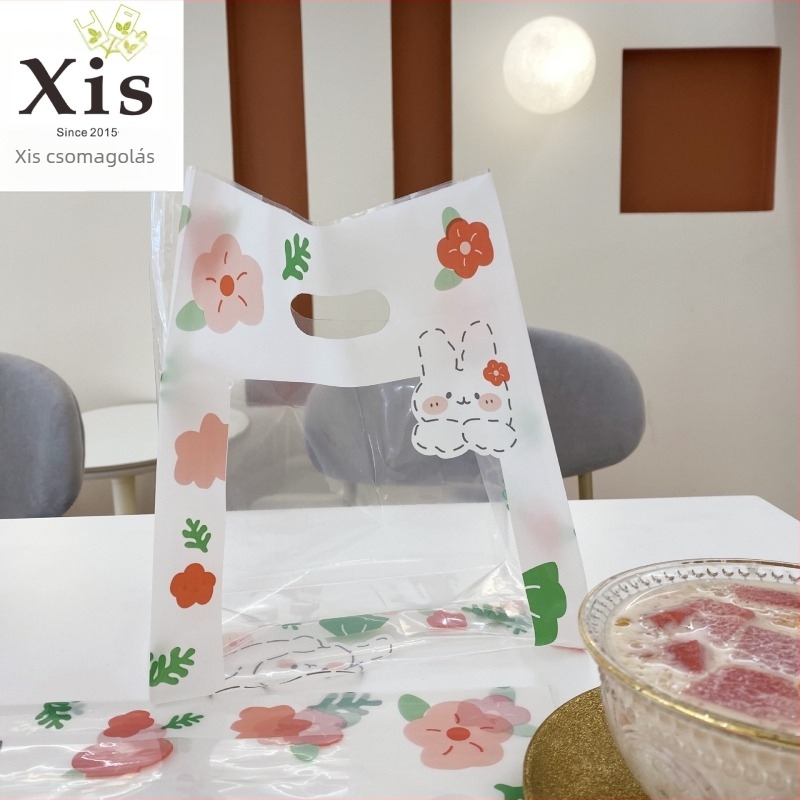 Átlátszó szállítótáska tea csomagolásához, kétszintű szerkezet; Márka: Xixi Da Packaging; Használat: tea csomagolás