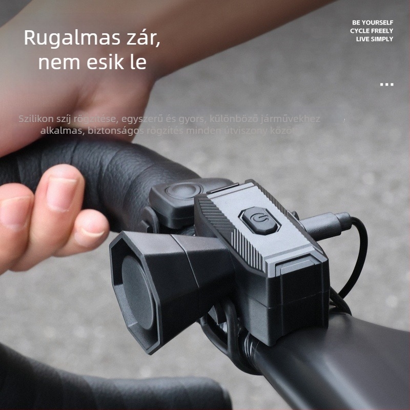 West Rider Elektromos kerékpár csengő, újratölthető, nagy hangerő, ABS, MTB kerékpár, Modell Yp 0706070-071