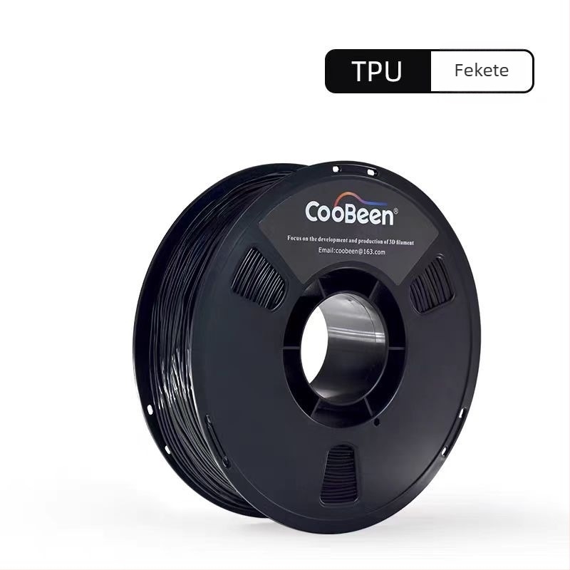 TPU 3D nyomtatási filament — rugalmas és tartós, pontosság ±0,02 mm, hossz 350 m, FDM 3D nyomtatókhoz