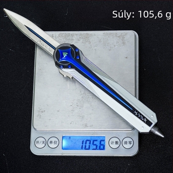 Ötvözetes fegyver dísz – Delta Polaris, kétirányú rugalmas kés modell Moment Animation-tól