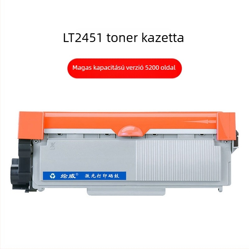 Tonerkazetta Lenovo M7400pro-hoz – kompatibilis 7605, LJ2400, 7605d, 7615 modellkkel; LT2451; oldalak száma 2600–5200