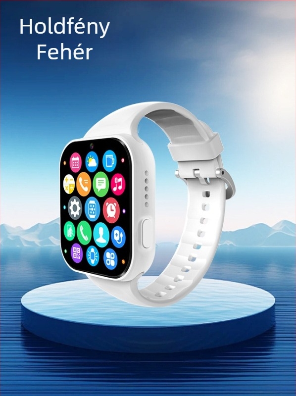 Testreszabható 5G-s gyerekeknek szánt okosóra – videohívások, helymeghatározás, SOS (5G teljes hálózati támogatás, 1.3MP kamera, 400mAh akkumulátor)