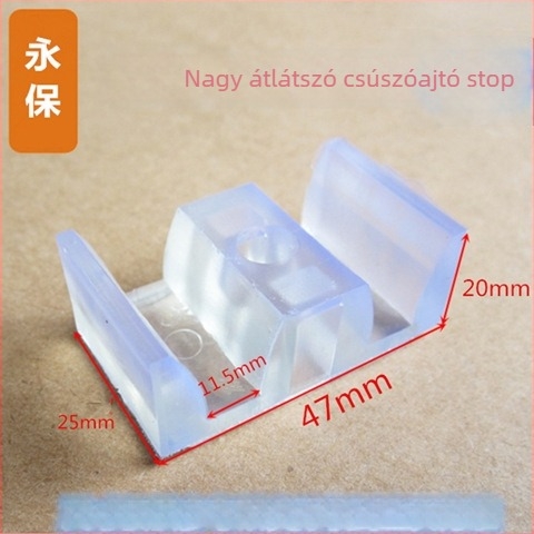 OSB intelligens zuhanyszobai üvegcsúszóajtó készlet – alumíniumötvözet test, téglalap alakú, modell 1, tartalmaz ütközésgátló blokkot bőrbetéttel, ajtó görgő és pozícionáló gyöngy