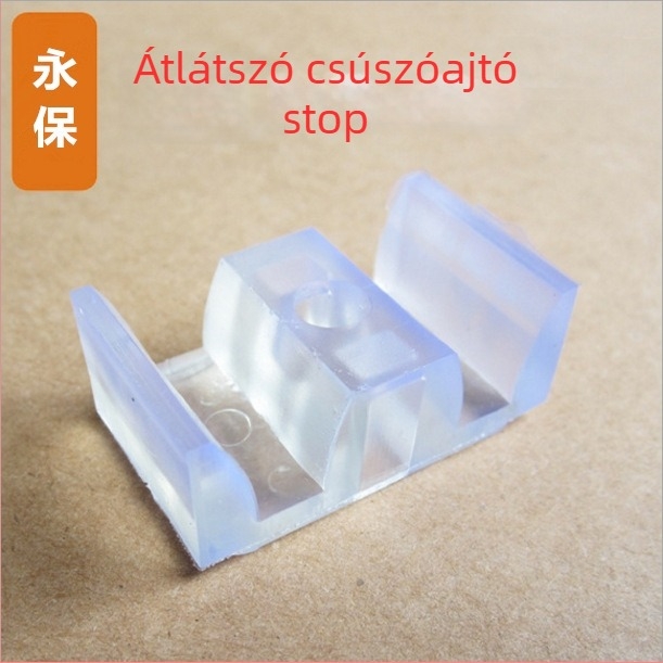 OSB intelligens zuhanyszobai üvegcsúszóajtó készlet – alumíniumötvözet test, téglalap alakú, modell 1, tartalmaz ütközésgátló blokkot bőrbetéttel, ajtó görgő és pozícionáló gyöngy