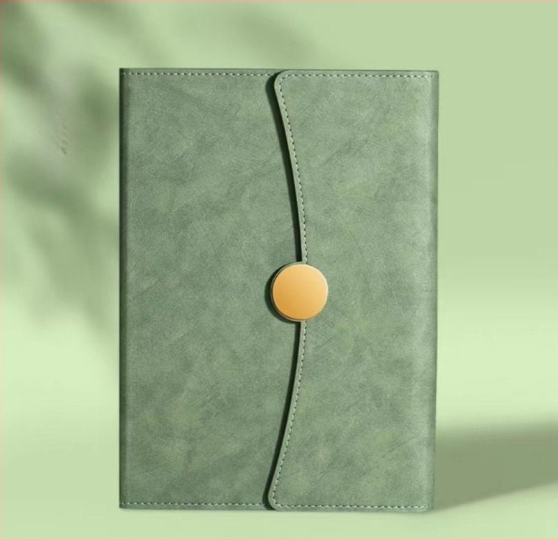 Notebook Morning long spirálkötéssel, műbőr borító, 80 g/m² papír, 200 oldal, logó nyomtatási lehetőség