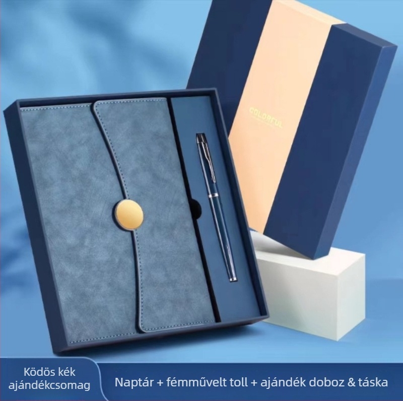 Notebook Morning long spirálkötéssel, műbőr borító, 80 g/m² papír, 200 oldal, logó nyomtatási lehetőség