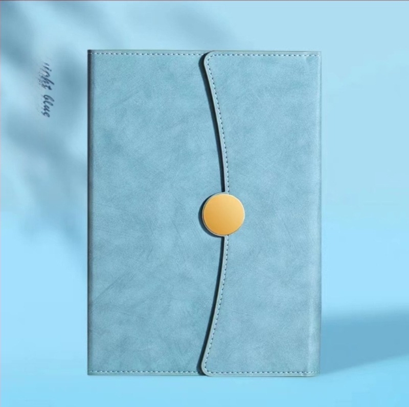Notebook Morning long spirálkötéssel, műbőr borító, 80 g/m² papír, 200 oldal, logó nyomtatási lehetőség