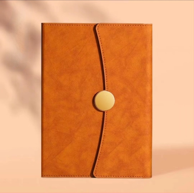 Notebook Morning long spirálkötéssel, műbőr borító, 80 g/m² papír, 200 oldal, logó nyomtatási lehetőség