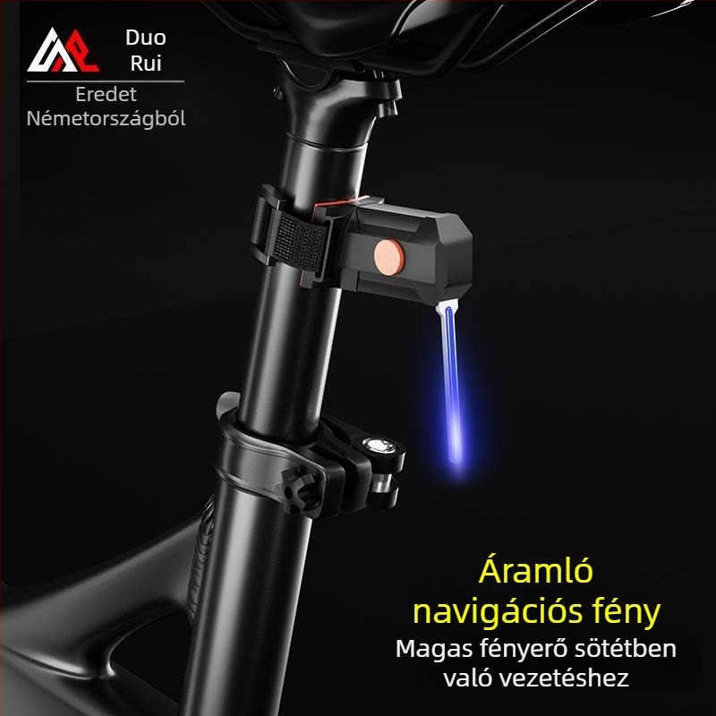 USB-töltésű kerékpár hátsó lámpa – éjszakai bringázásbiztonság országúti és MTB kerékpárokhoz, márka Senowoiry/ji rui, testreszabás nélkül