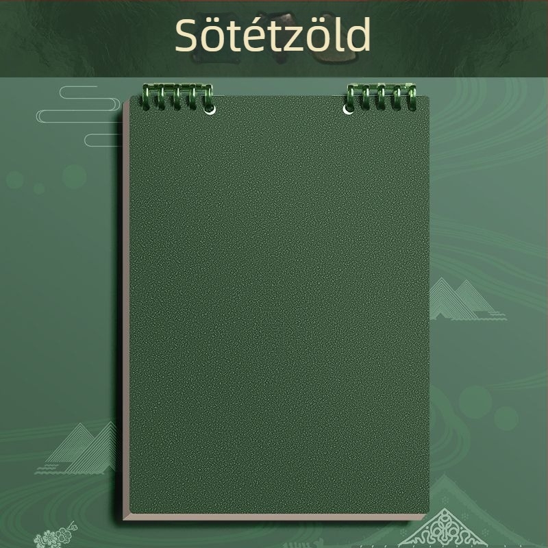 Kohara notesz laza kötésű, PP borító, 68 g/m² papír, nyersfa cellulóz, 50–100 oldal