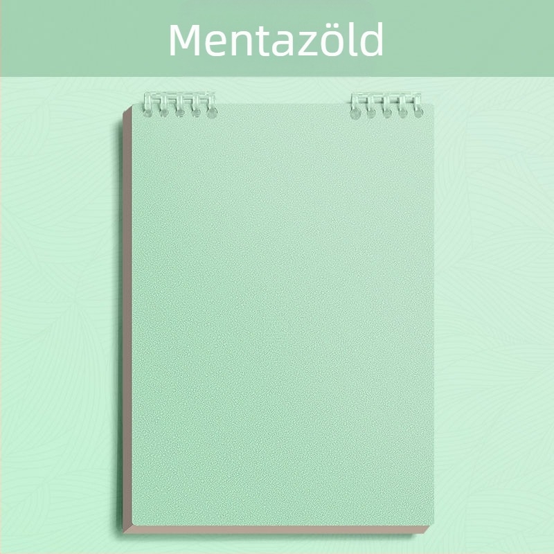 Kohara notesz laza kötésű, PP borító, 68 g/m² papír, nyersfa cellulóz, 50–100 oldal